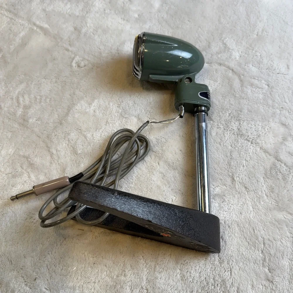 Vintage‎ Symphony Crystal M-131 Electric Microphone Japan Green Retro